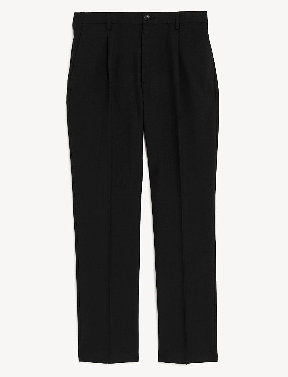 Crease Resistant Flexi Waist Trousers
