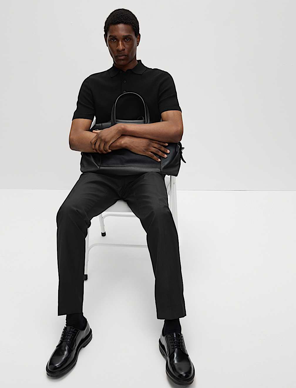 Regular Fit Crease Resist Smart Trousers