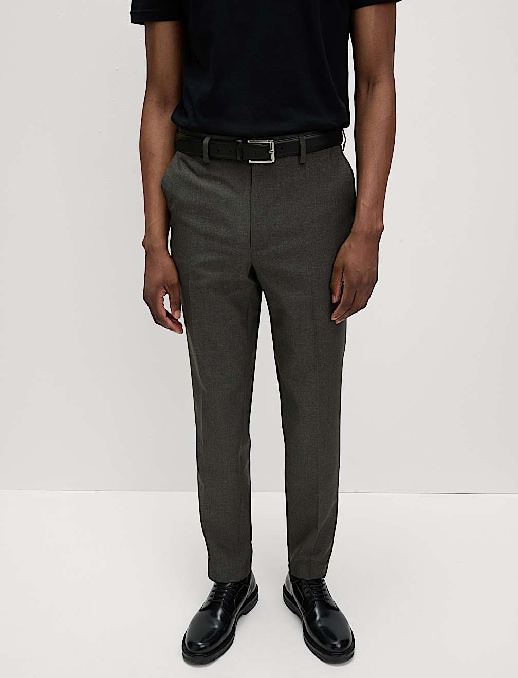 Slim Fit Crease Resist Smart Trousers