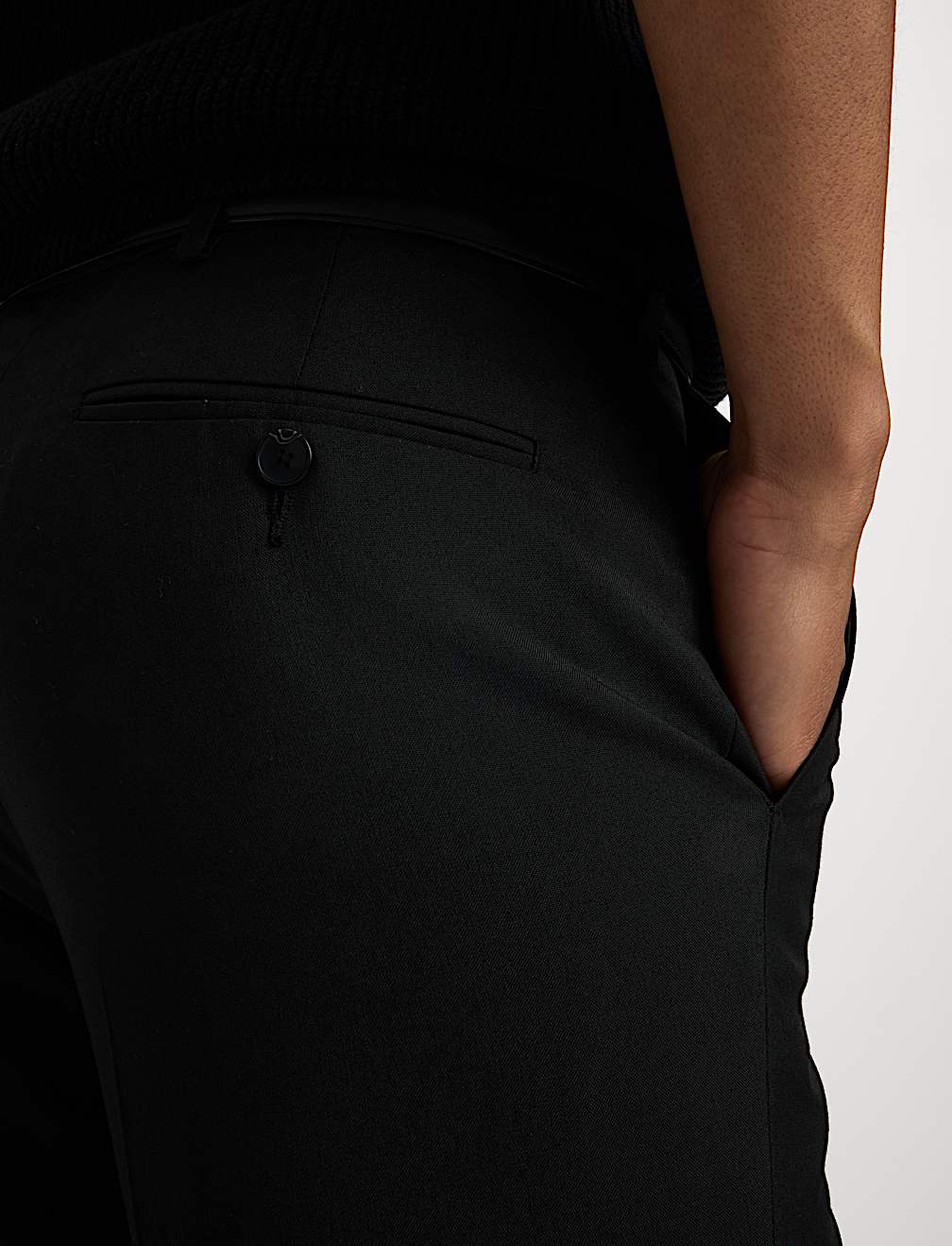 Slim Fit Crease Resist Smart Trousers