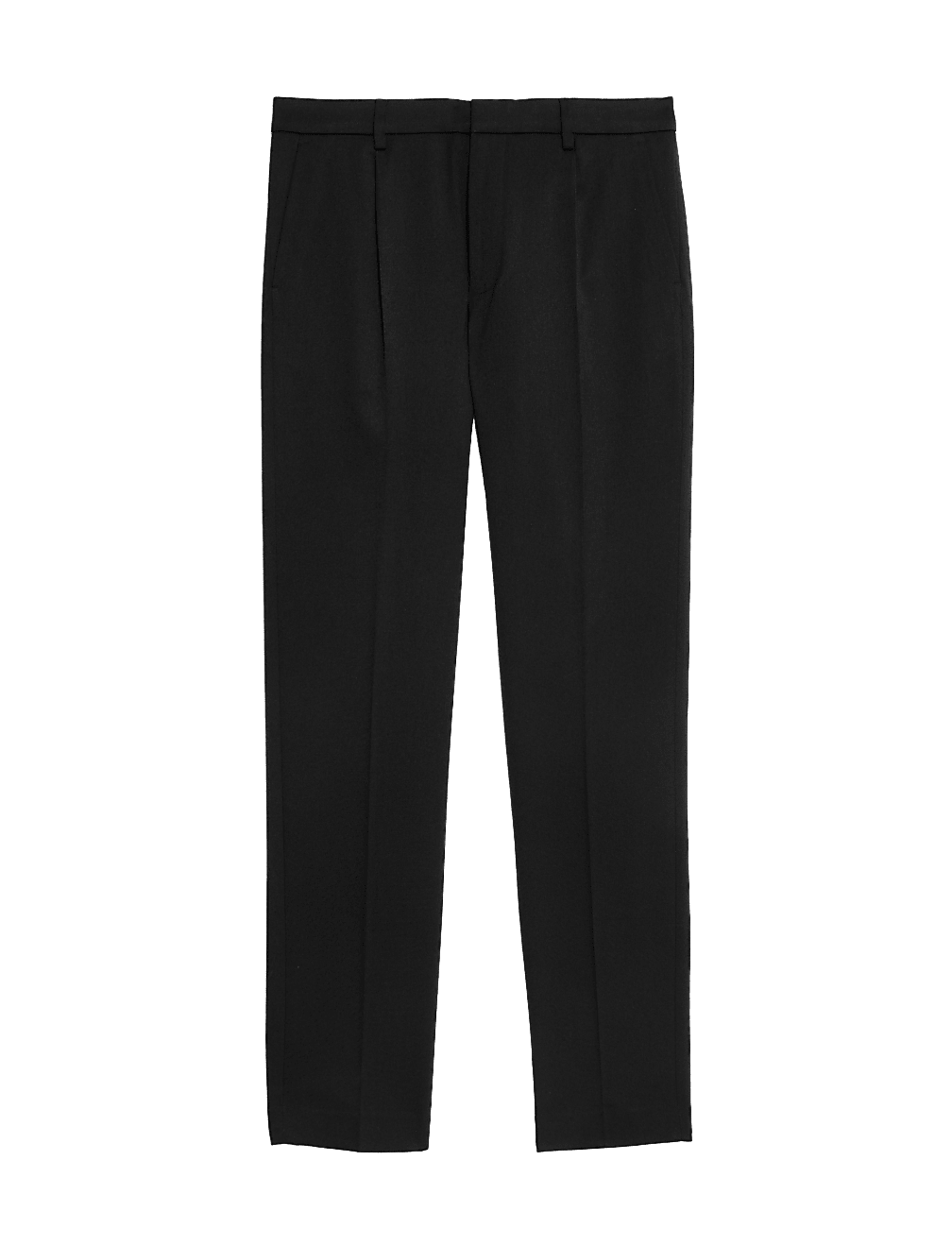 Tailored Fit Stretch Smart Trousers