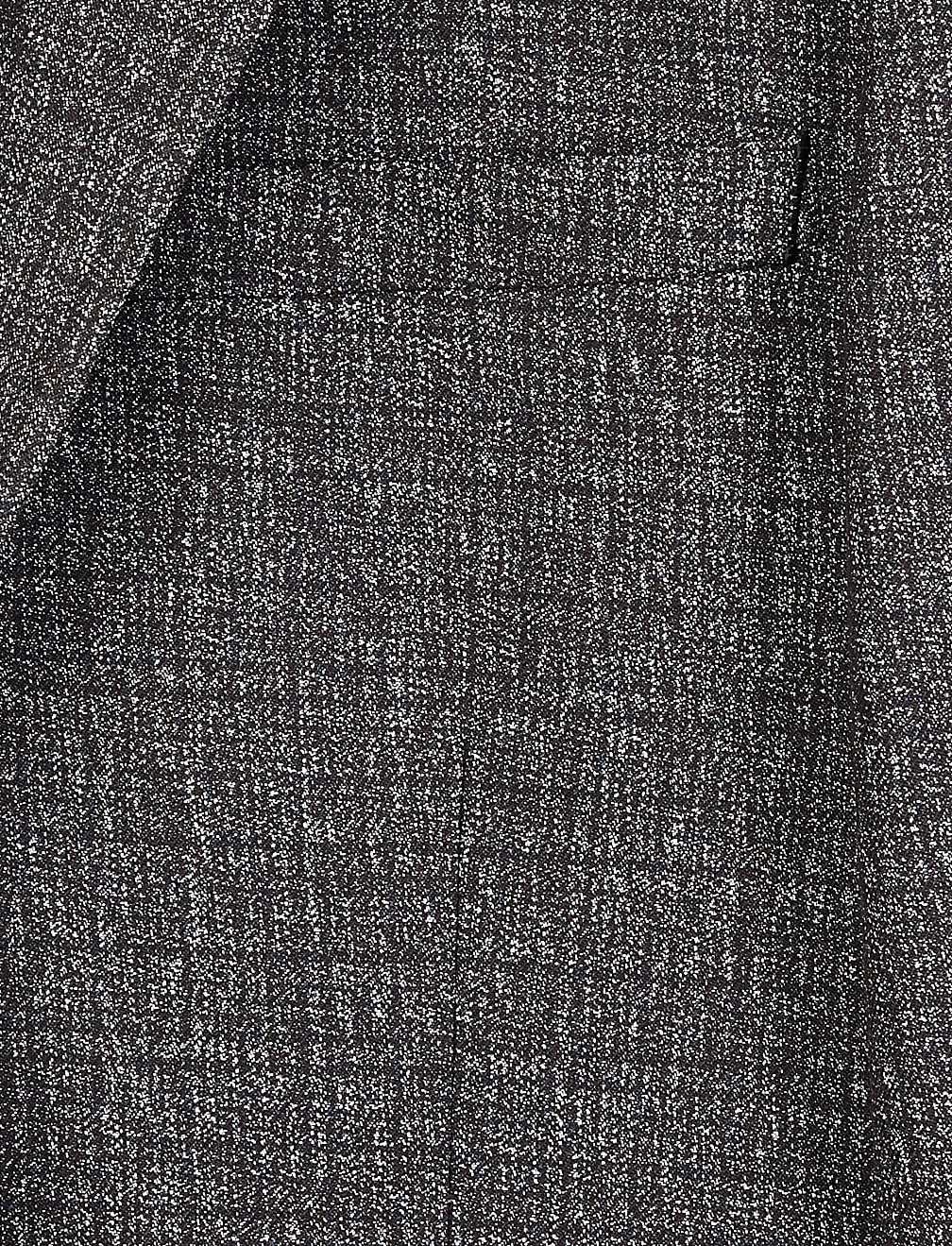 Slim Fit Textured Check Jacket
