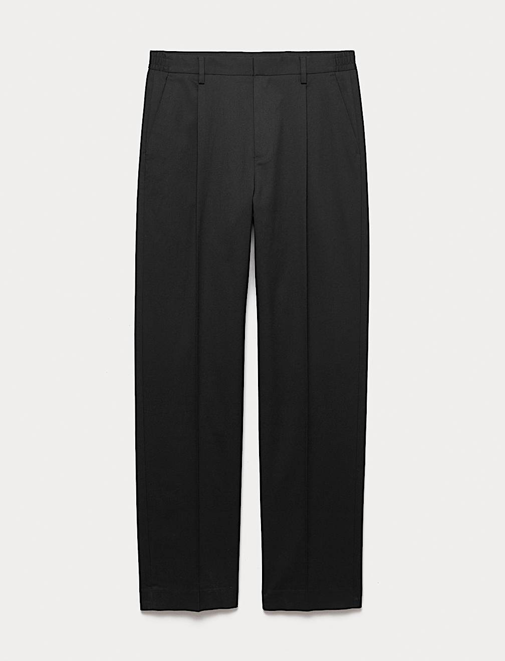 Relaxed Fit Smart Stretch Trousers