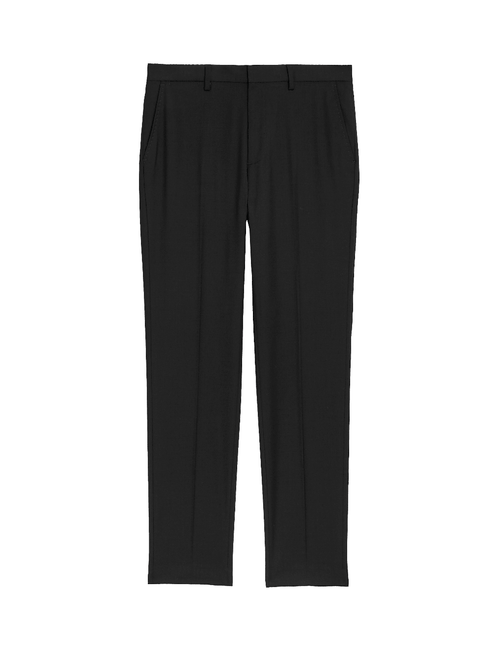 Wool Rich Stretch Trousers
