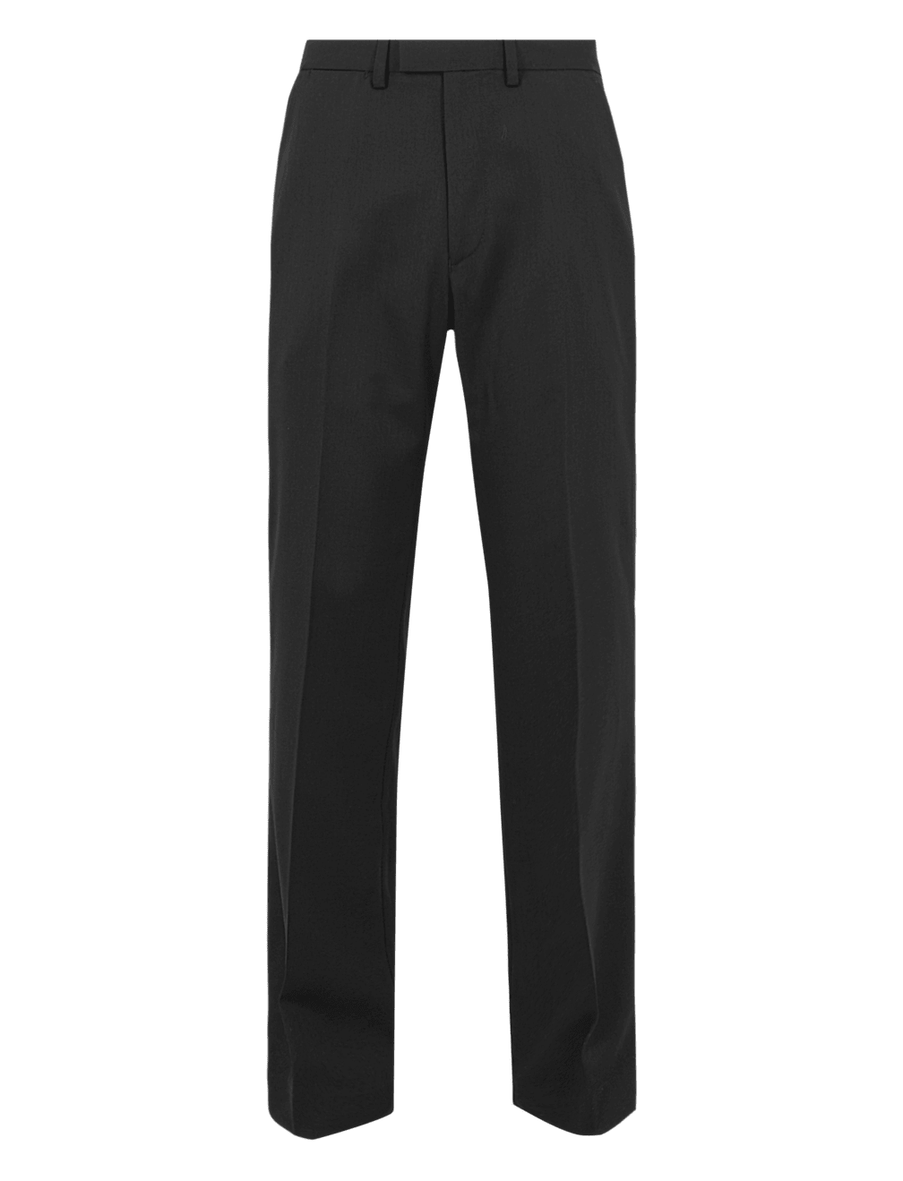 Regular Fit Wool Blend Stretch Trousers