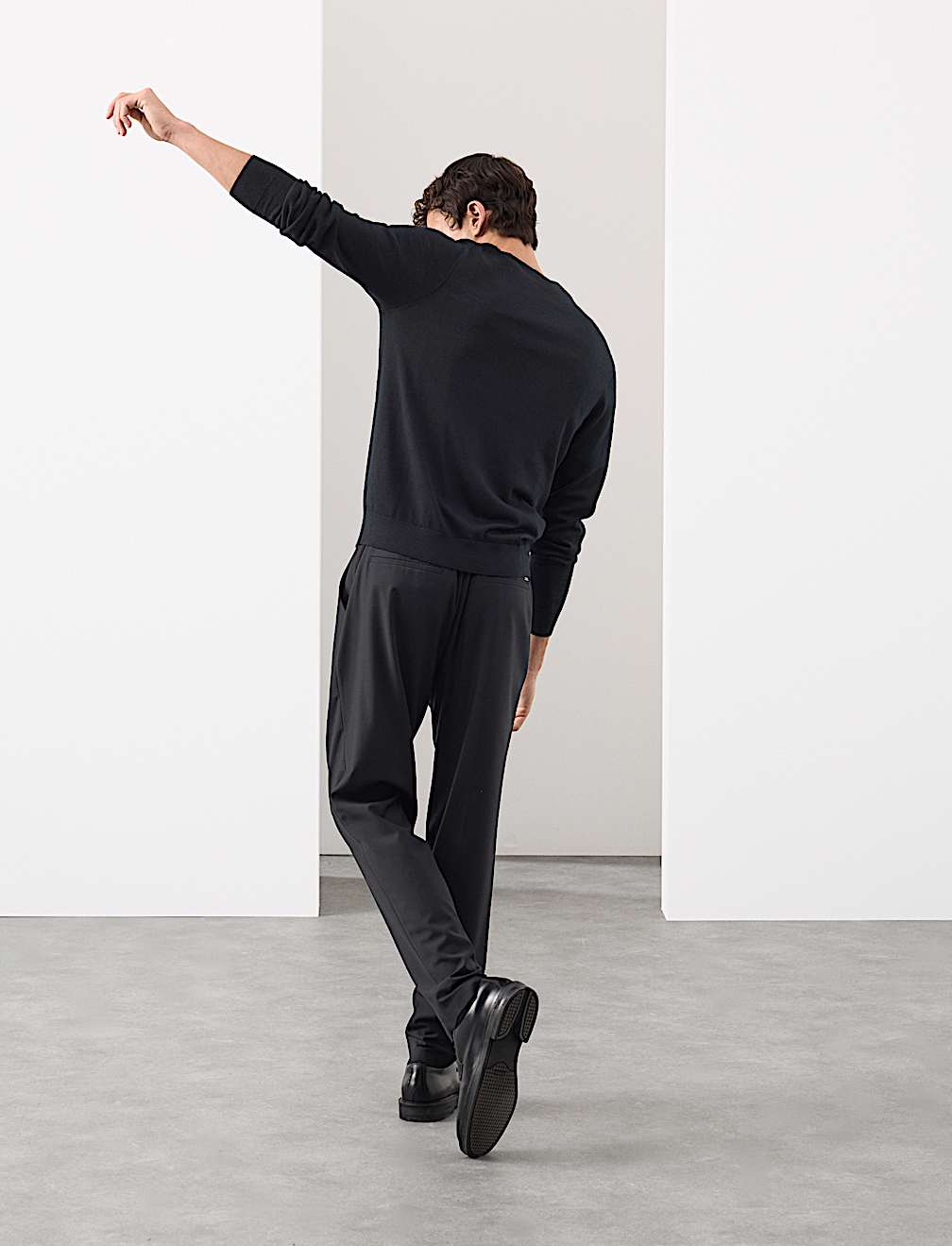 Wool Blend Performance Trousers