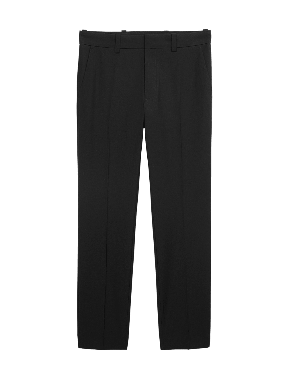 Slim Fit Wool Blend Performance Trousers