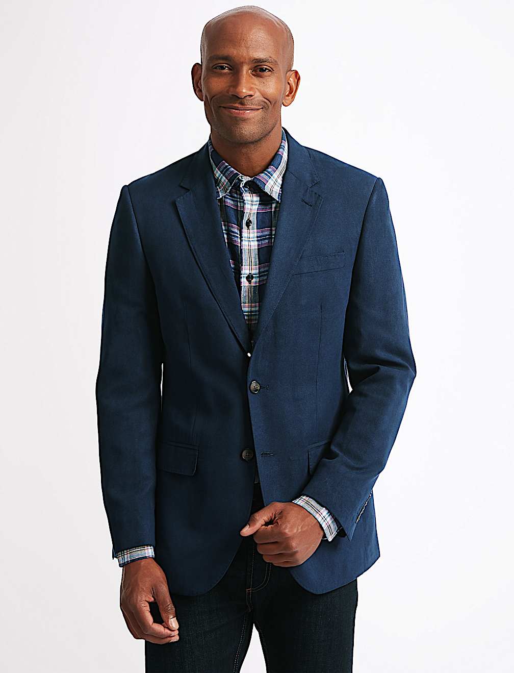 Regular Fit Textured Jacket