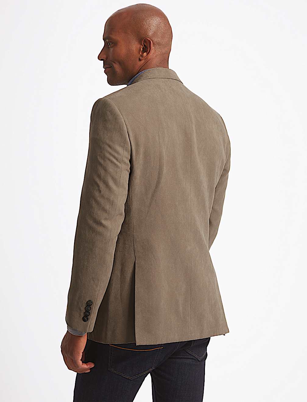Regular Fit Textured Jacket