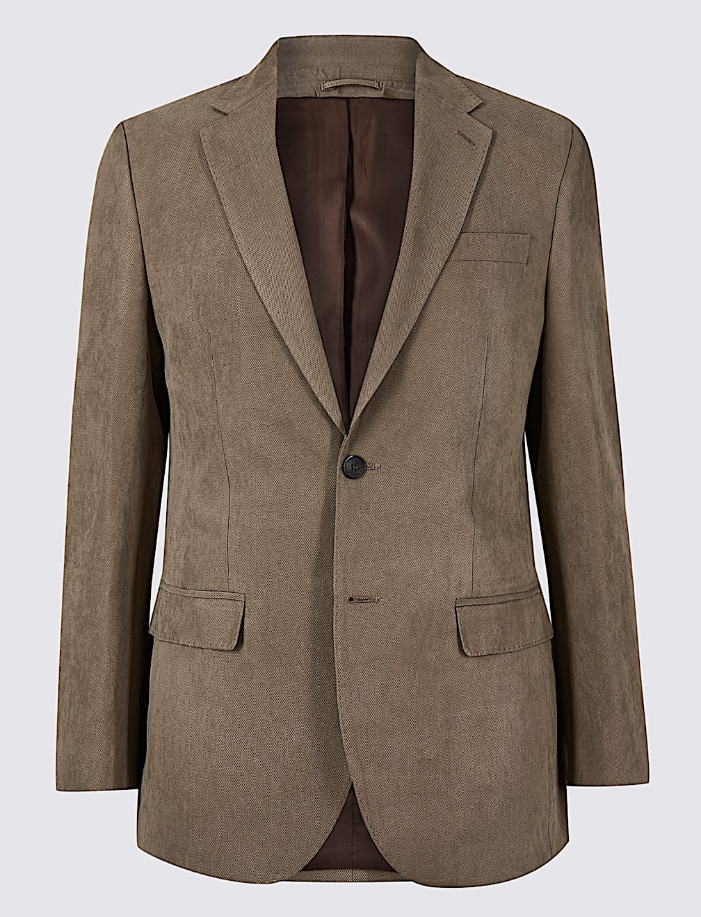 Regular Fit Textured Jacket