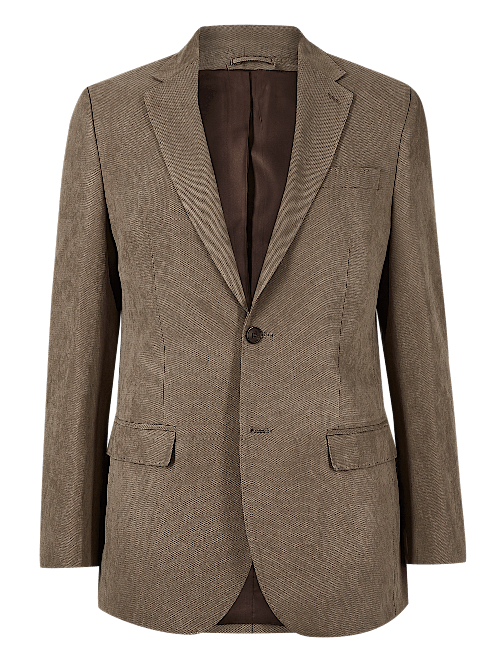 Regular Fit Textured Jacket