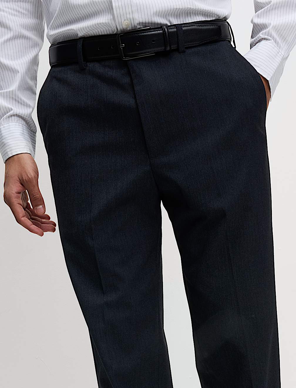 Regular Fit Stretch Trousers