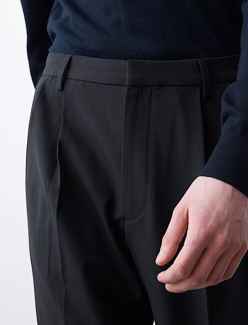 Tailored Fit 360 Flex Pleated Trousers