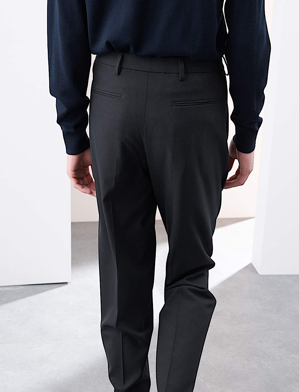 Tailored Fit 360 Flex Pleated Trousers