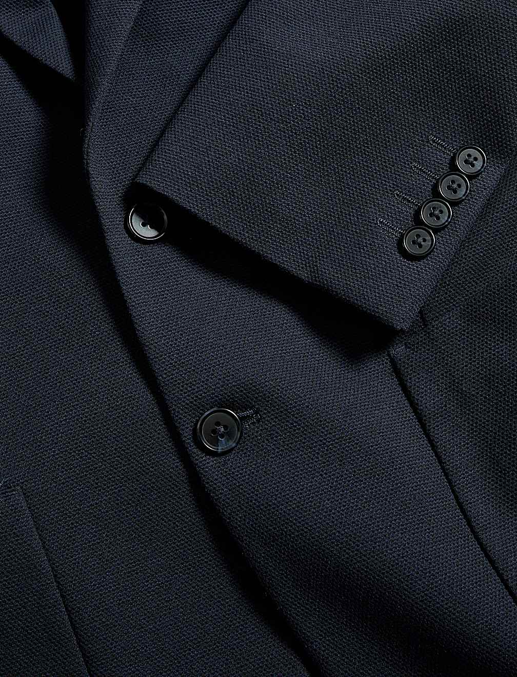 Tailored Fit Jersey Textured Blazer