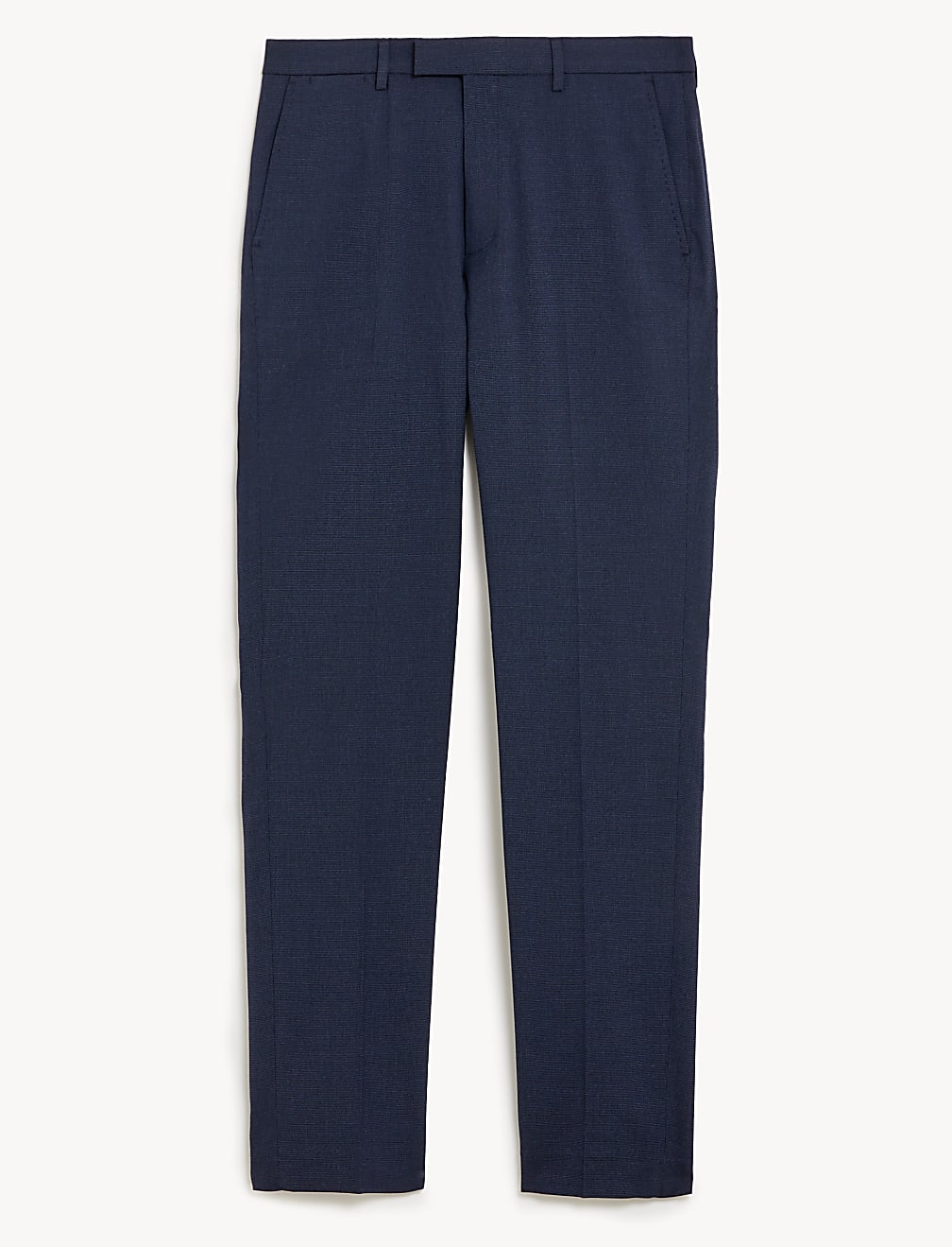 Textured Stretch Trousers