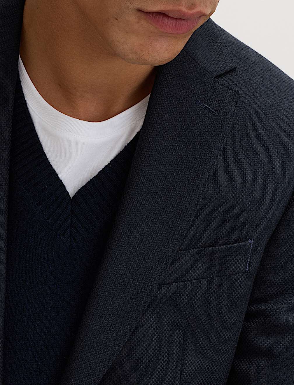 Textured Blazer