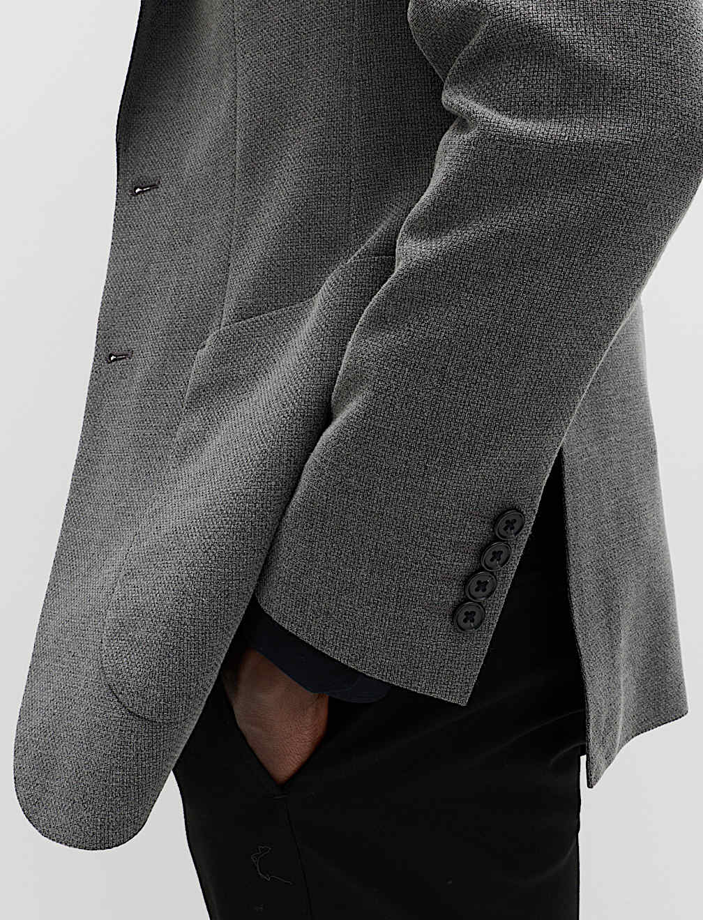 Textured Blazer