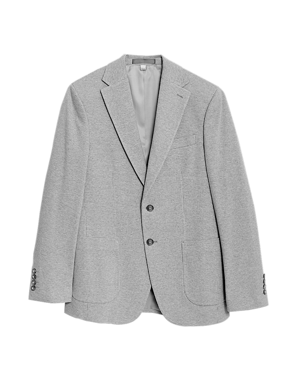 Tailored Fit Cotton Rich Puppytooth Blazer