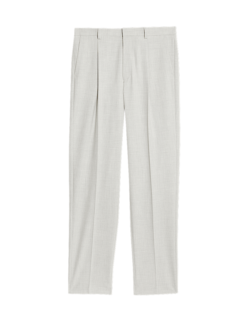 Tailored Fit Single Pleat Smart Trousers