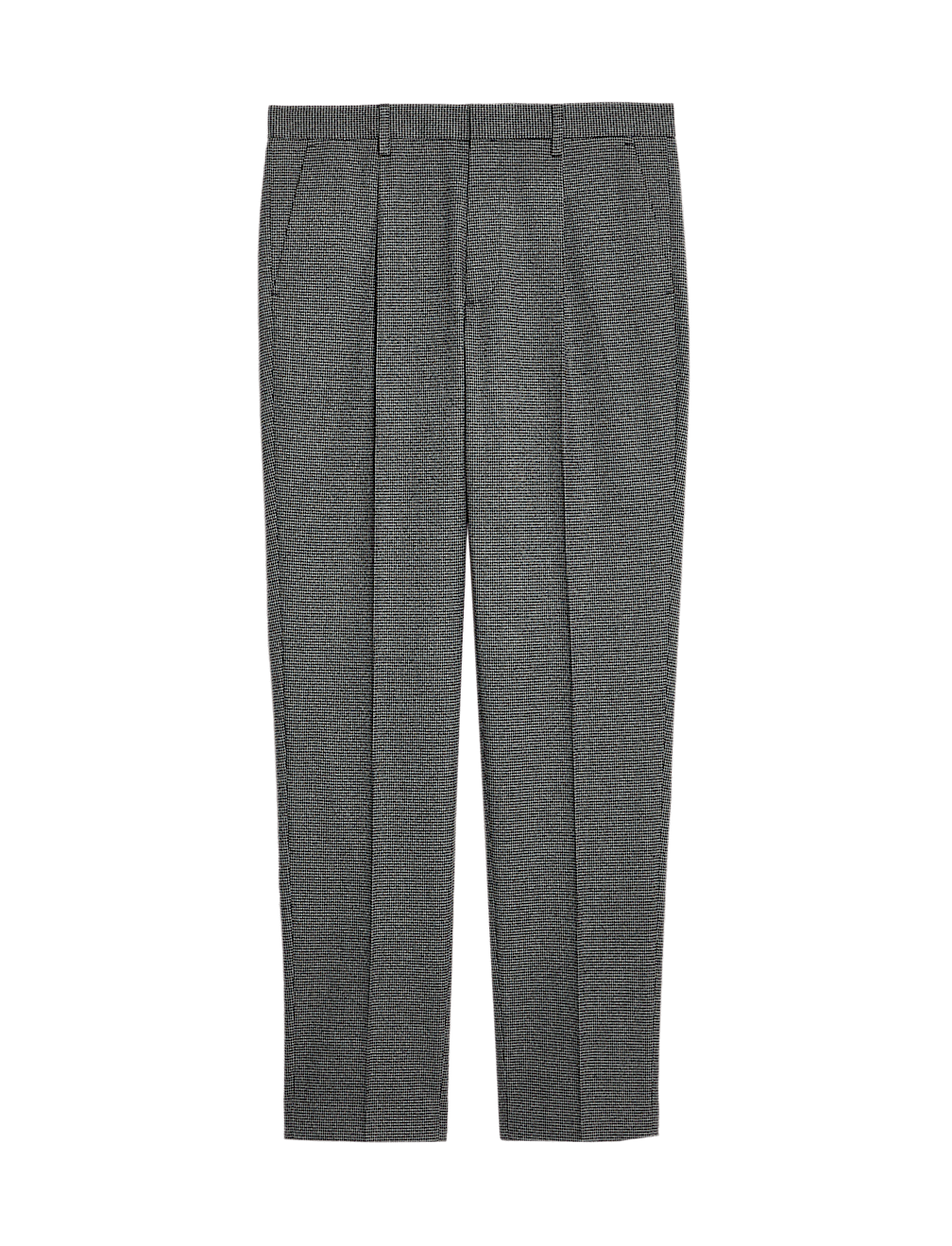 Tailored Fit Warm Handle Puppytooth Trousers