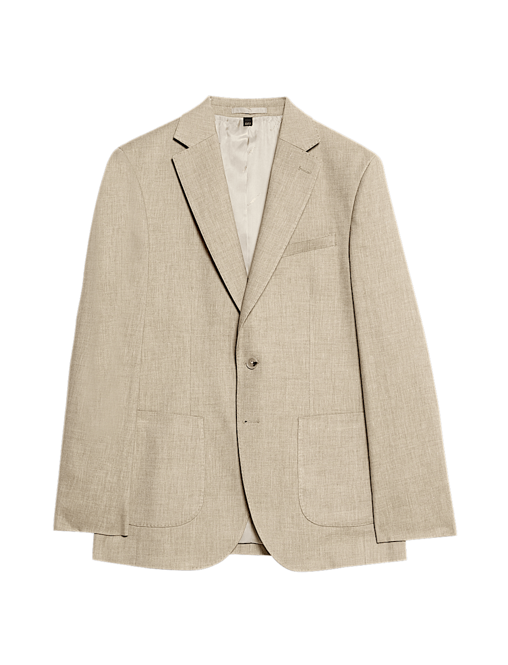 Tailored Fit Italian Linen Blend Twill Blazer