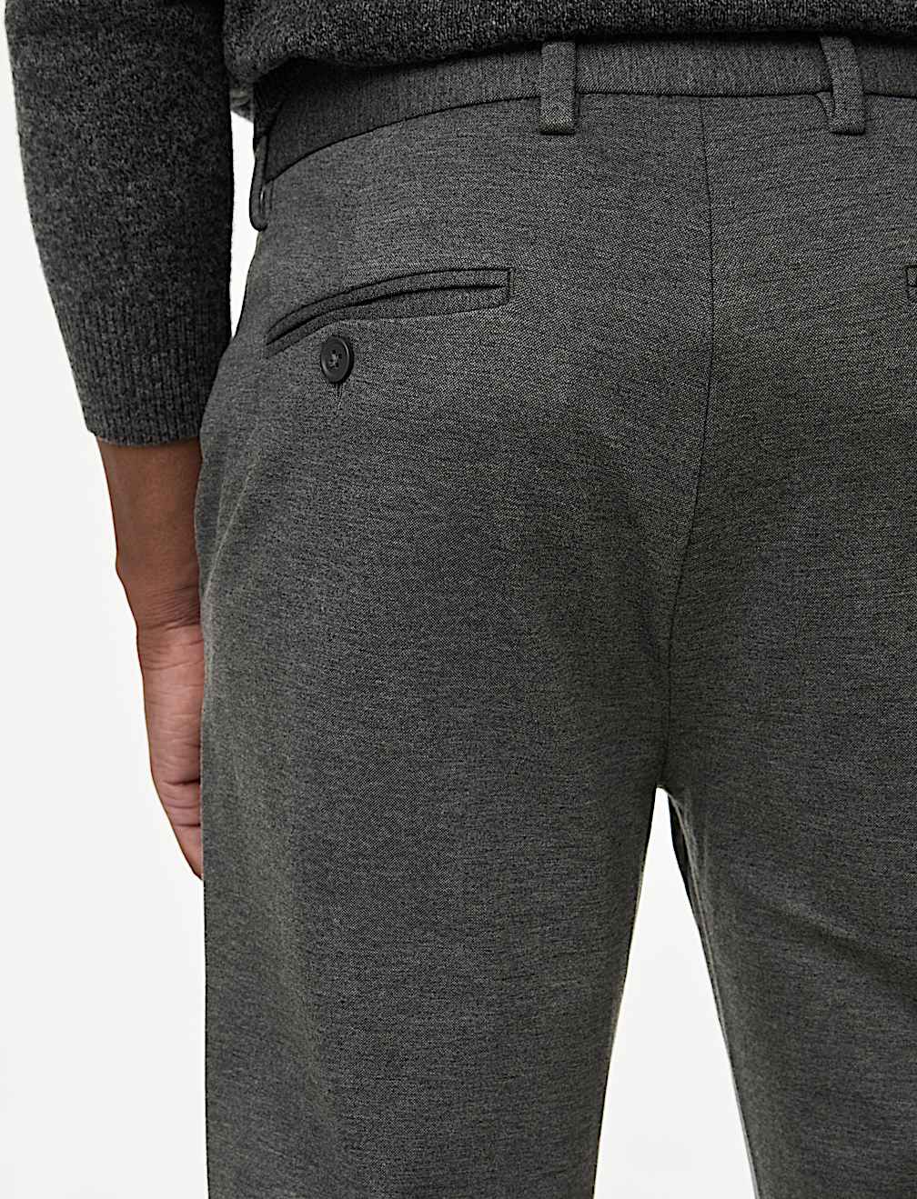 Slim Fit Stretch Ponte Chinos