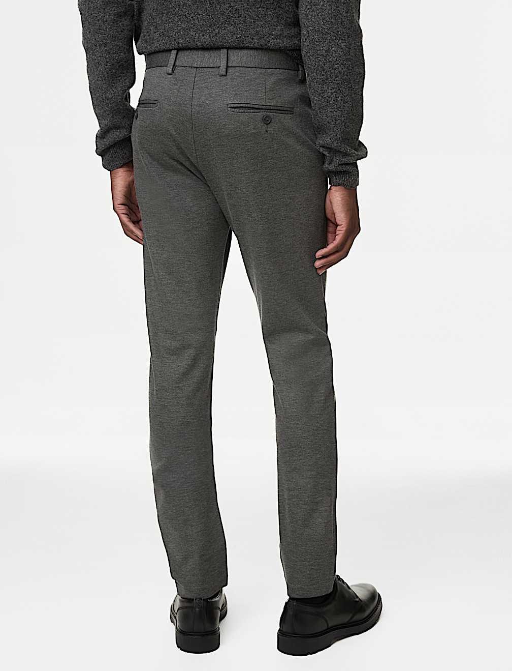 Slim Fit Stretch Ponte Chinos