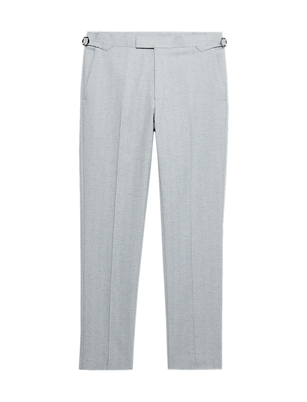 Tailored Fit Herringbone Trousers