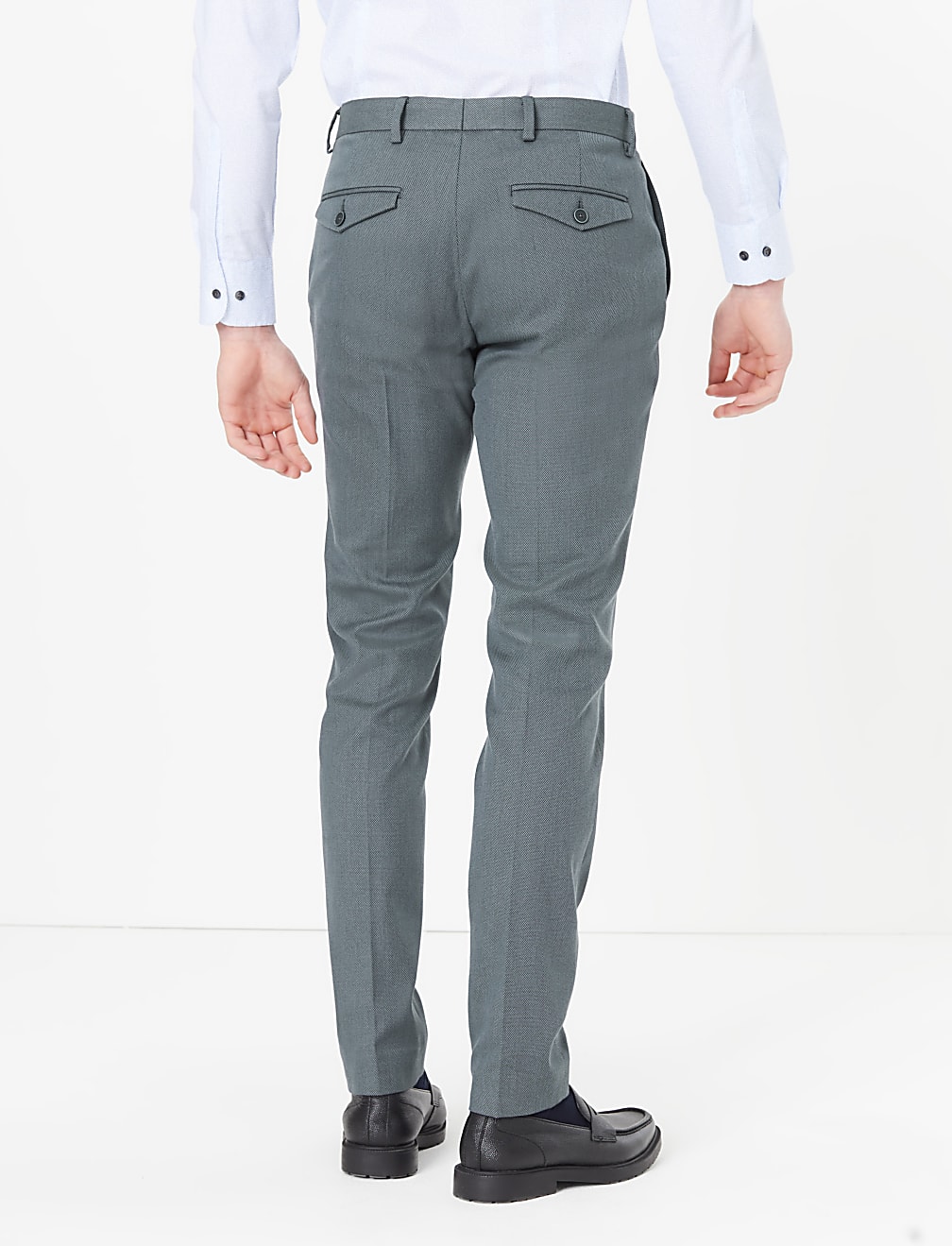 Skinny Fit Stretch Trousers