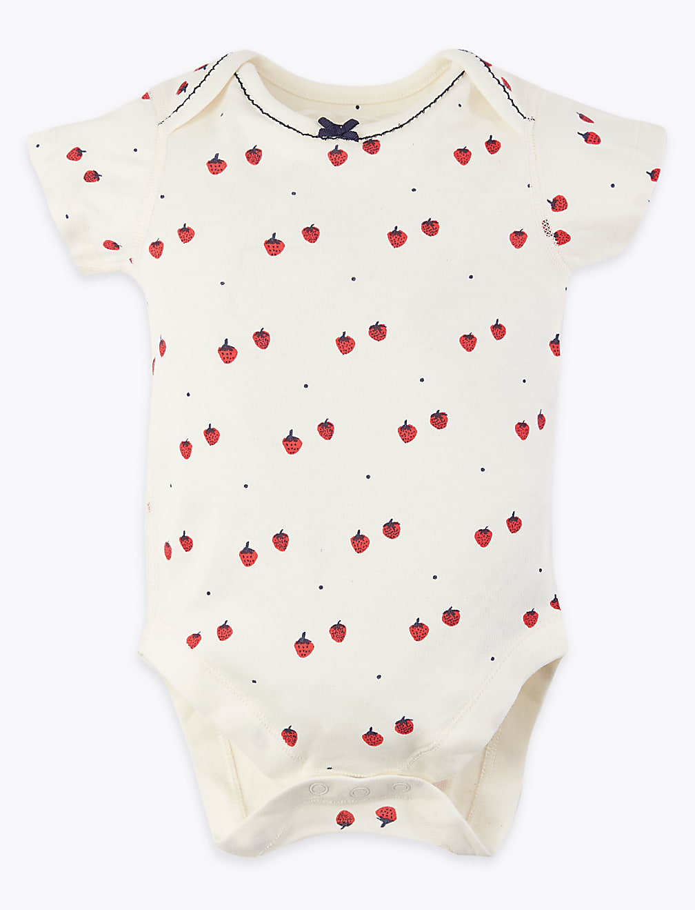 5 Pack Organic Cotton Bodysuits (6½lbs-3 Yrs)