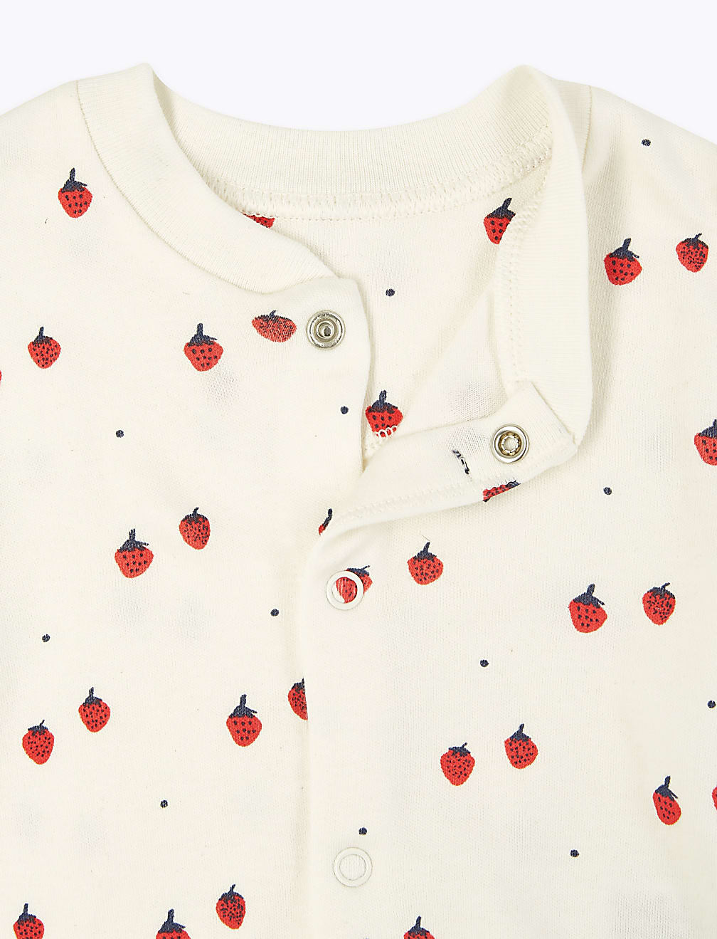 3 Pack Organic Cotton Sleepsuits