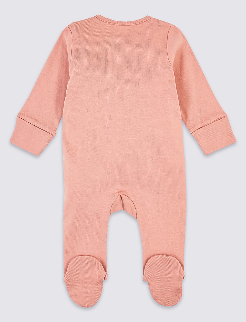 2 Pack Pure Cotton Panda & Spot Print Sleepsuits