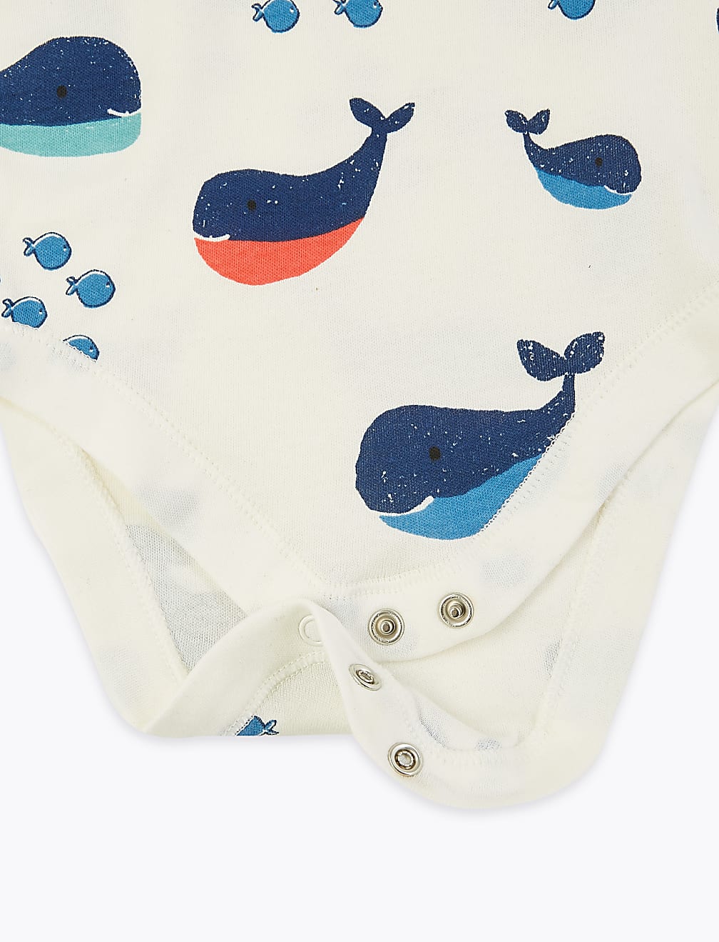 5 Pack Organic Cotton Nautical Bodysuits (6½lbs-3 Yrs)