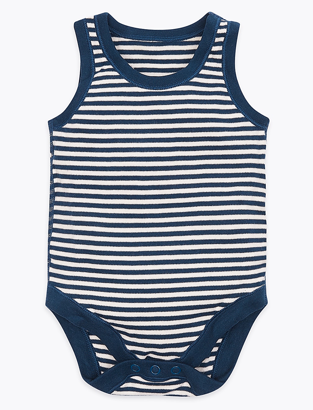 5 Pack Organic Cotton Nautical Bodysuits