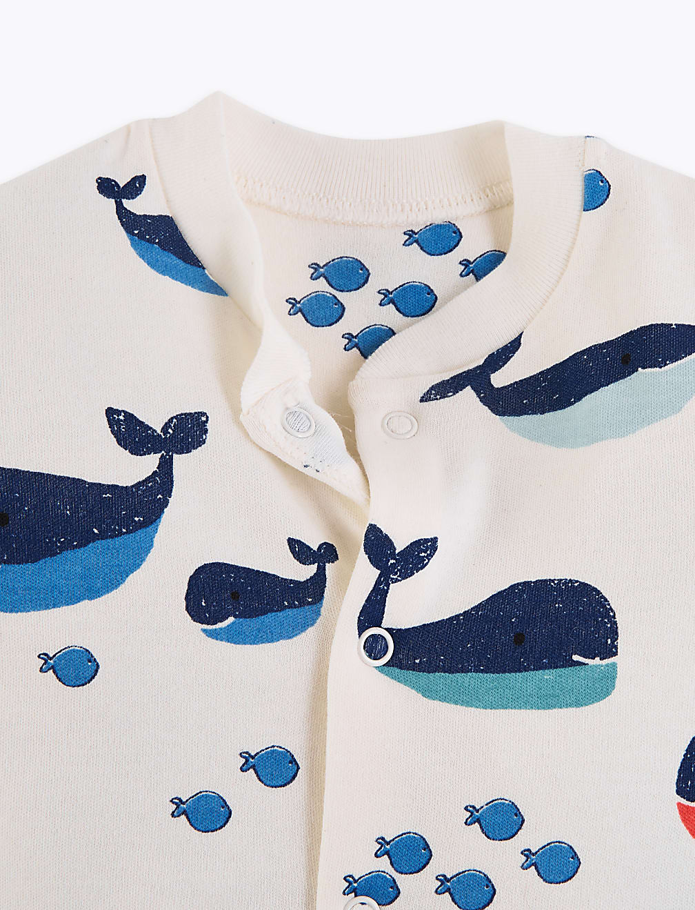 3 Pack Organic Cotton Nautical Sleepsuits (6½lbs-3 Yrs)