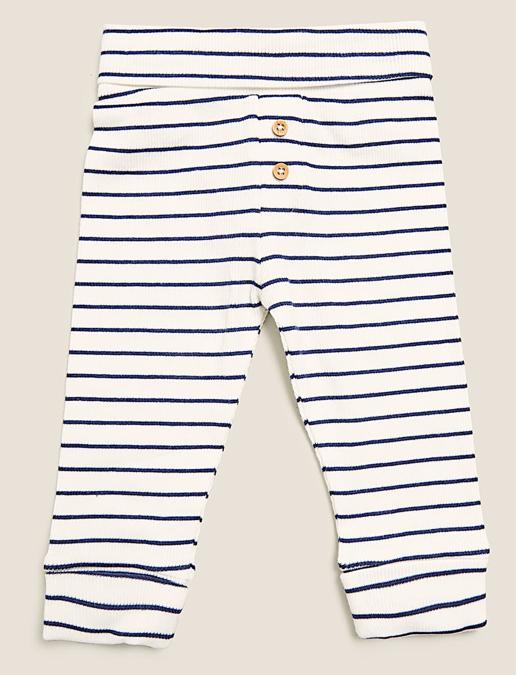 3pk Cotton Rich Leggings (0-3 Yrs)