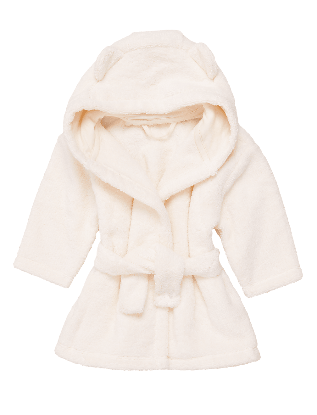 Pure Cotton Plain Hooded Baby Bath Robe
