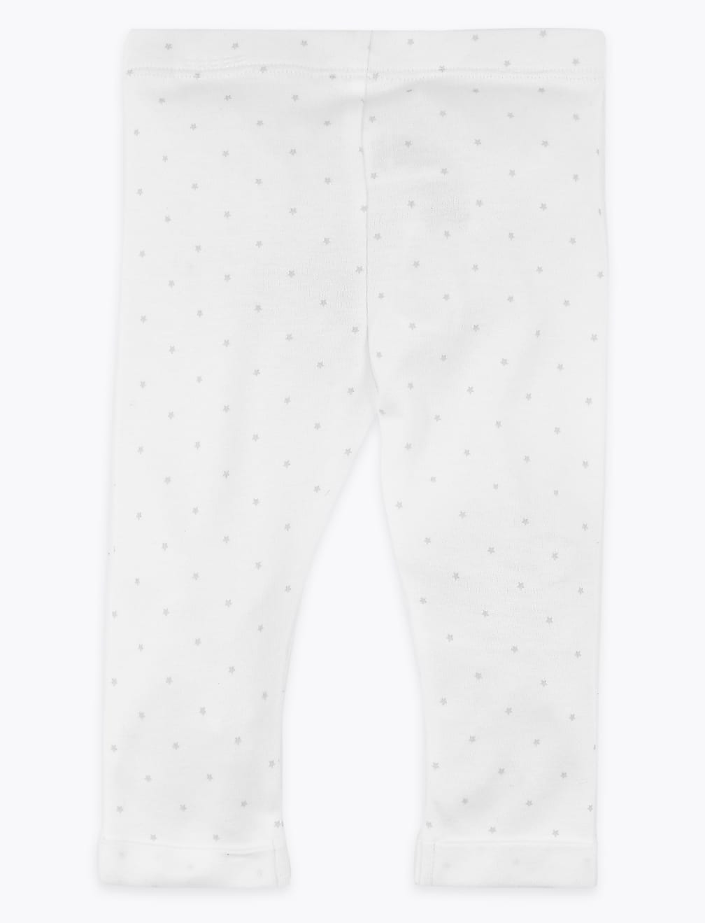 Organic Cotton Star Design Leggings (7lbs-12 Mths)