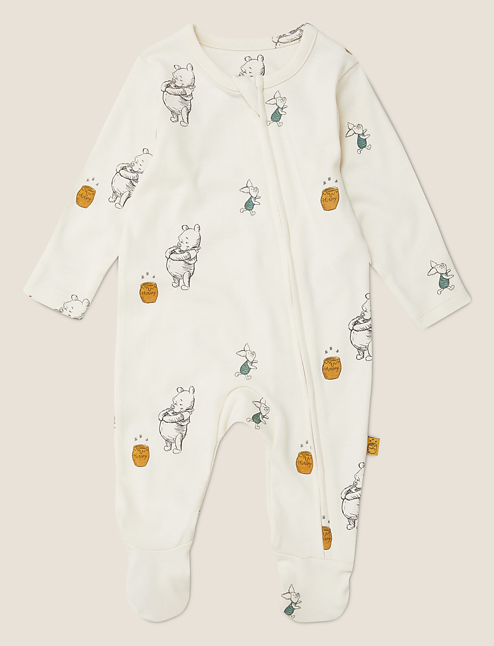 2pk Winnie the Pooh & Friends&trade; Sleepsuits (7lbs-3 Yrs)