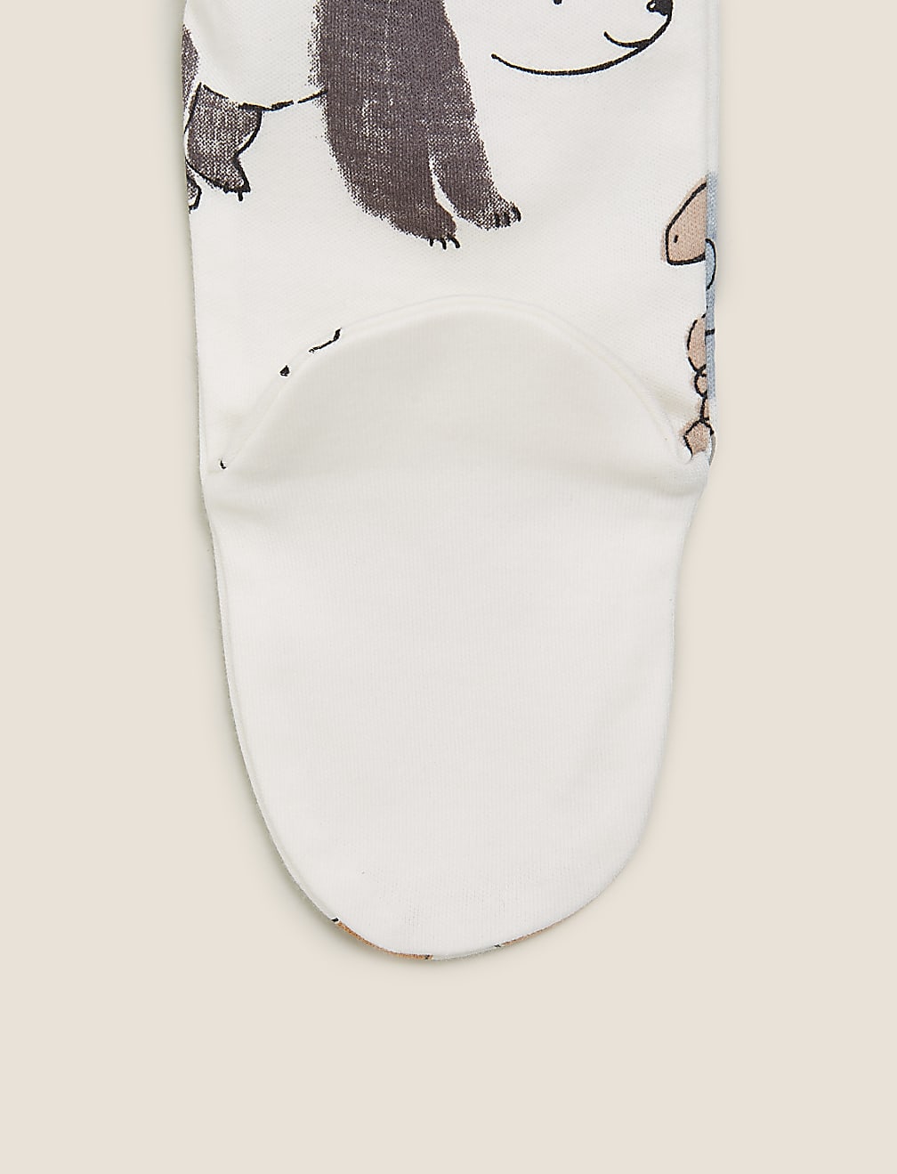 3pk Organic Cotton Printed Sleepsuits