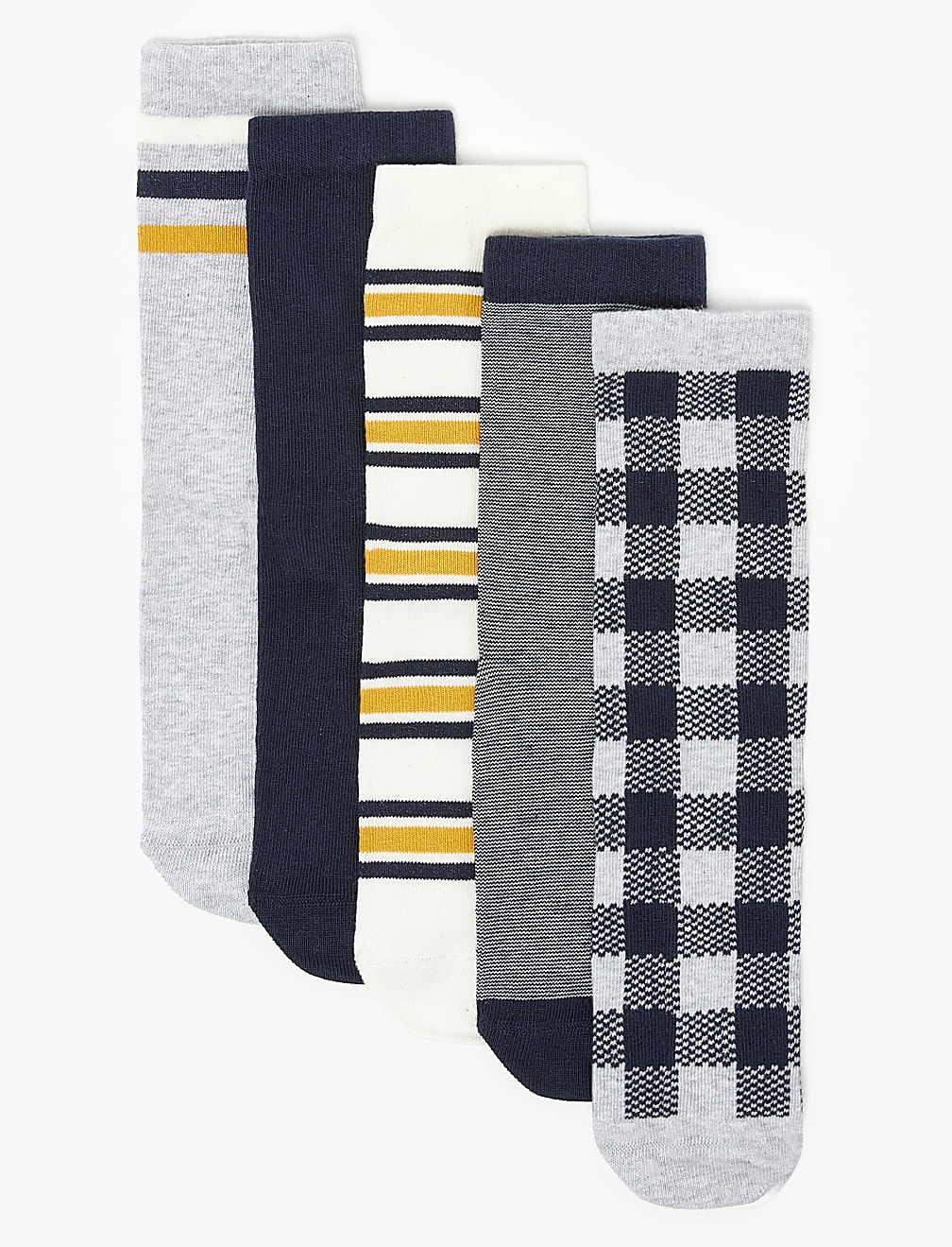 5 Pack of Cotton Socks