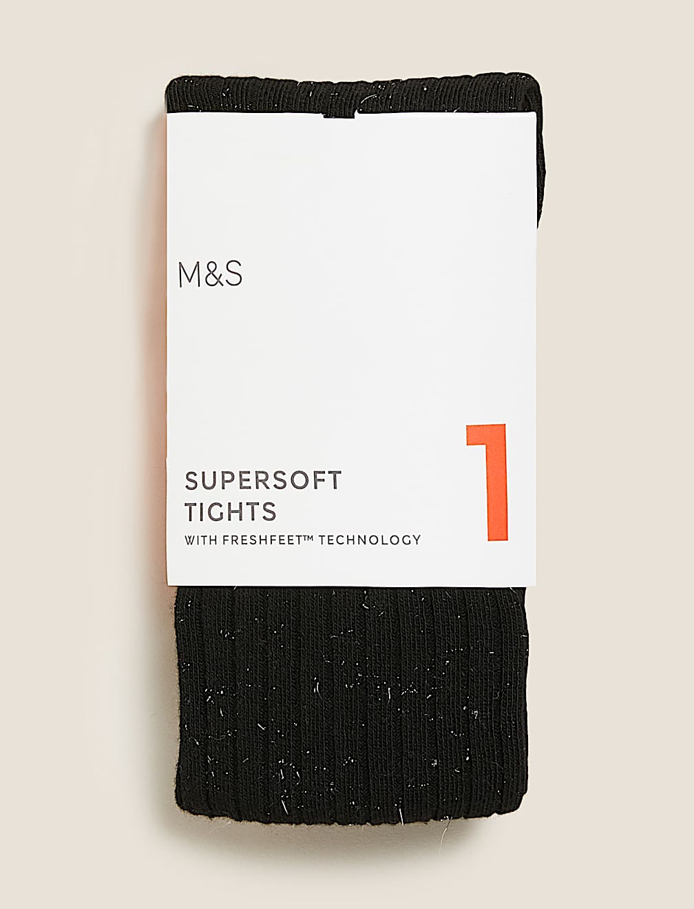 Supersoft Ribbed Tights (2-14 Yrs)