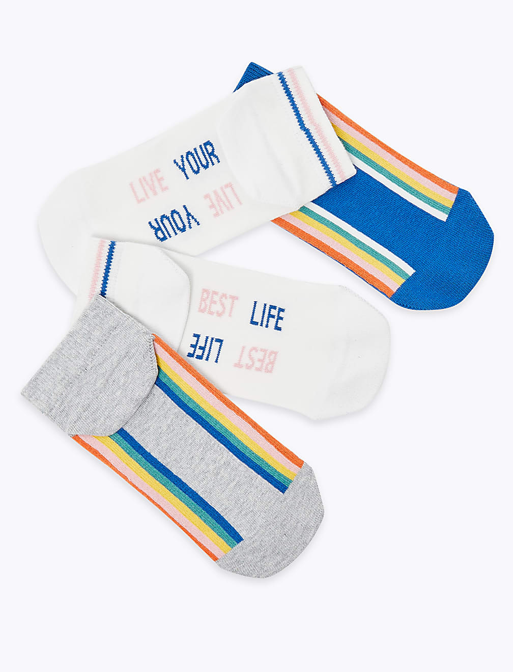 5 Pack of Live Your Best Life Trainer Liners
