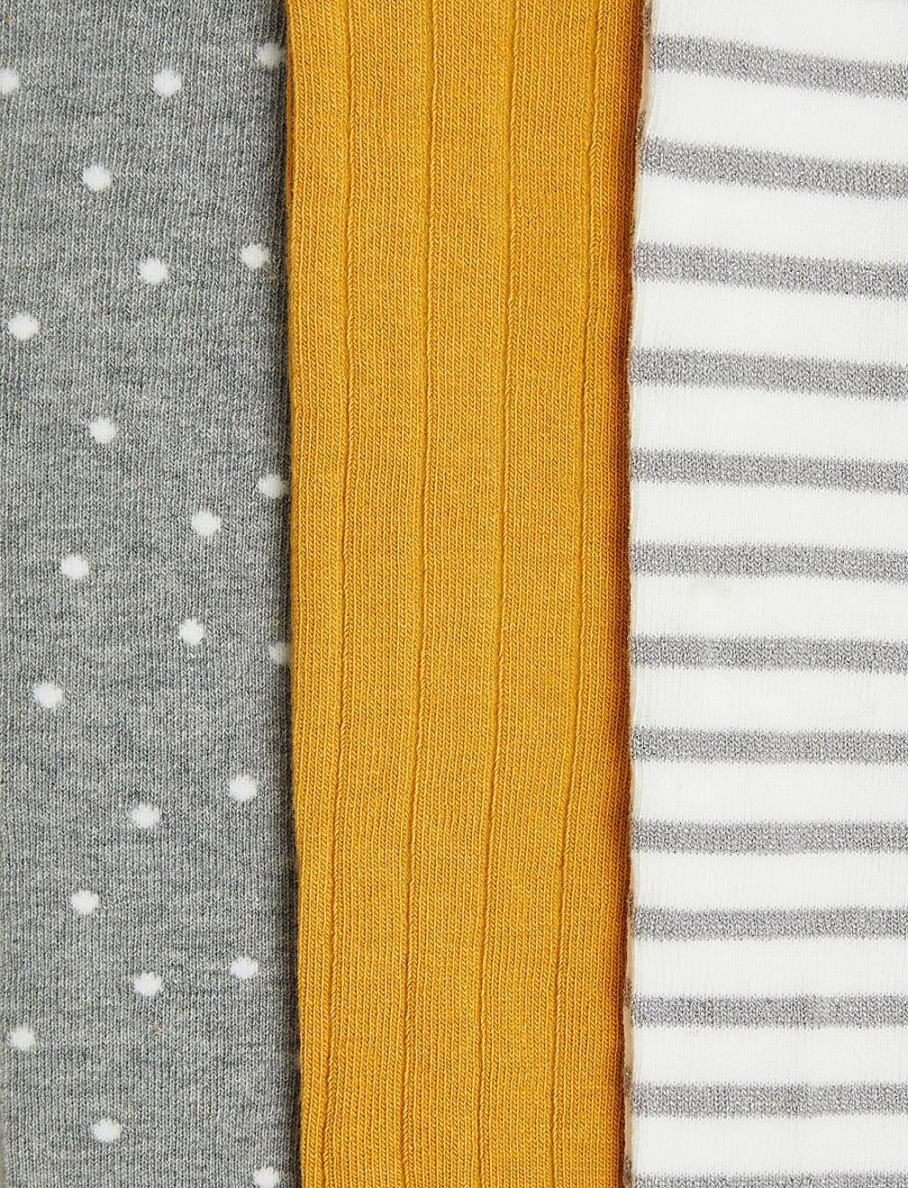 3 Pack Cotton Rich Printed Tights (0-2 Yrs)
