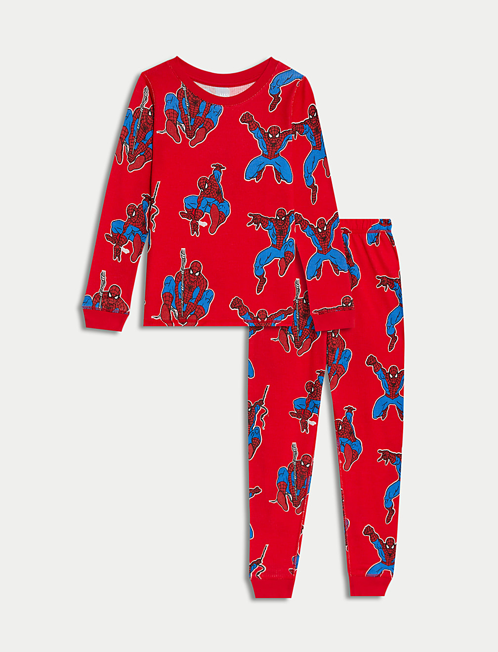 Cotton Blend Spider-Man™ Thermal Pyjamas (2-12 Yrs)