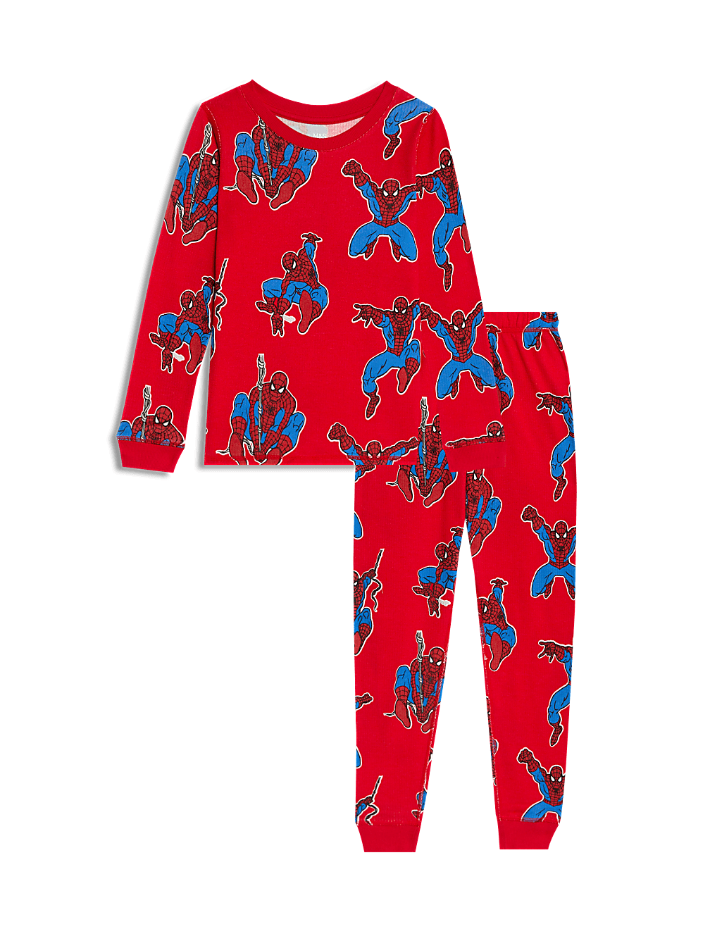 Cotton Blend Spider-Man™ Thermal Pyjamas (2-12 Yrs)