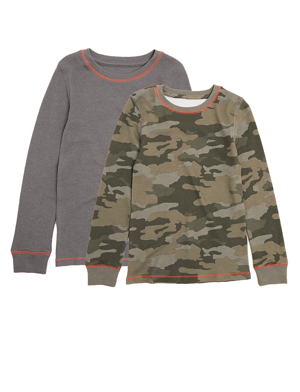 2pk Thermal Camo Tops (2-16 Yrs)