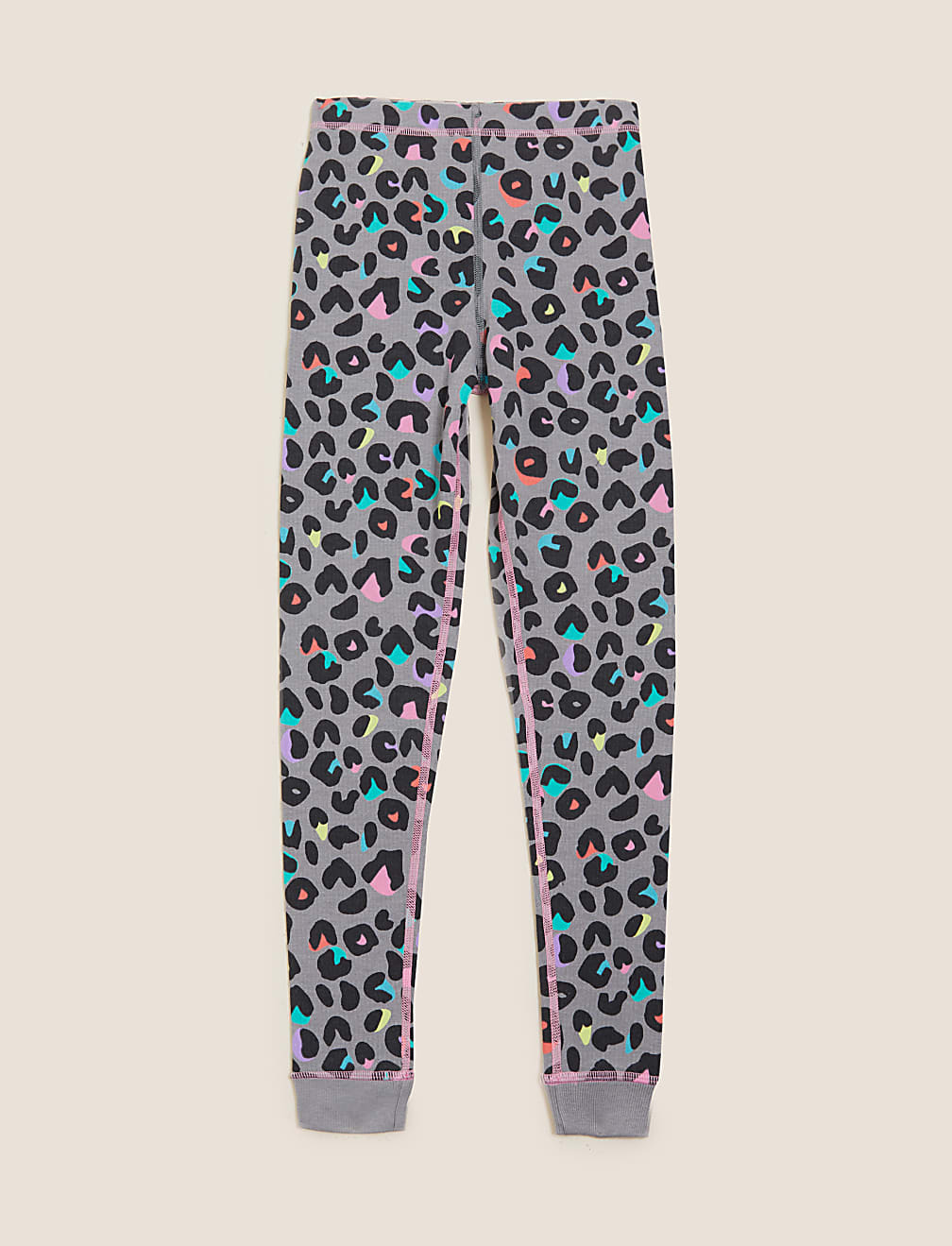 Thermal Seamfree Leopard Leggings (2-16 Yrs)