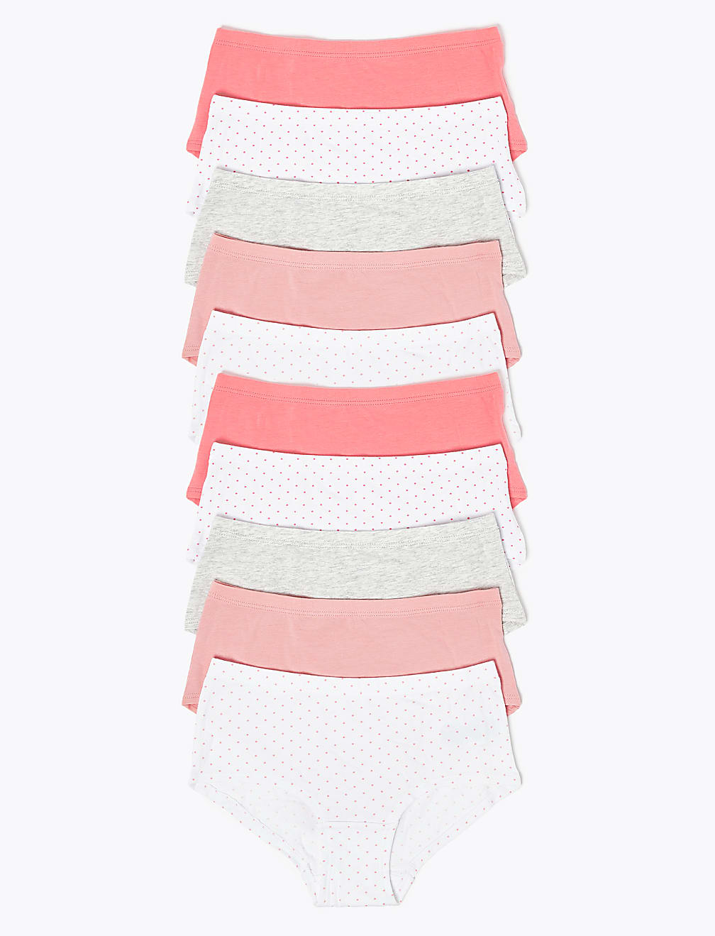 10pk Spotted Shorts (2-16 Yrs)